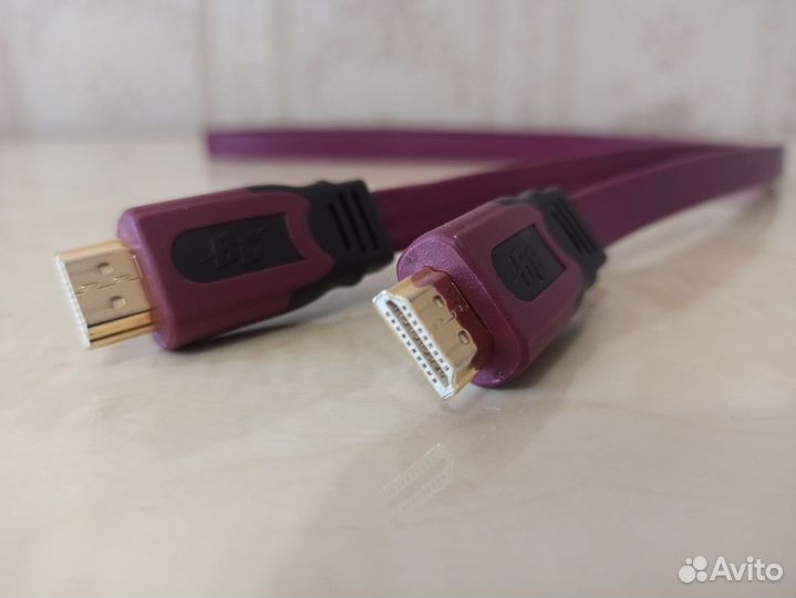 Real Cable E HD-Flat Evolution 1.0m Hdmi 1.3 Cat.2