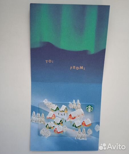 Карты Starbucks All is Bright