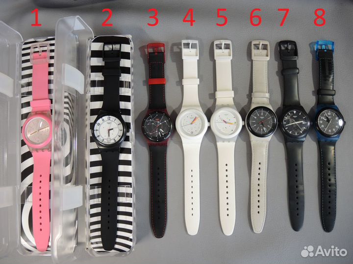Часы Swatch Sistem 51 механические пластиковые