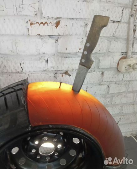 Заполнение шин полиуретаном. Мини погрузчики