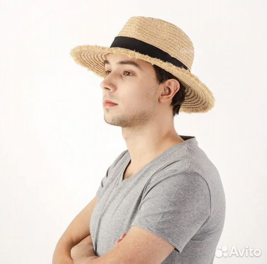 Соломенная шляпа новая