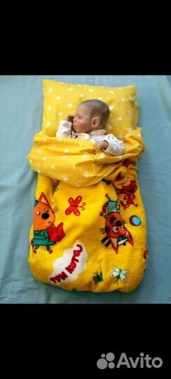 Комплект в коляску подушка матрас одеяло