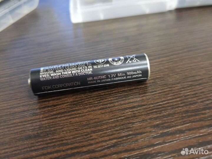 Аккумуляторы Fujitsu Pro HR-4uthc AAA 900mAh/duras