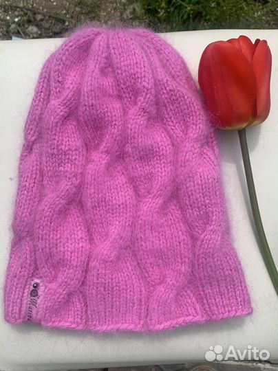 Шапка с косами