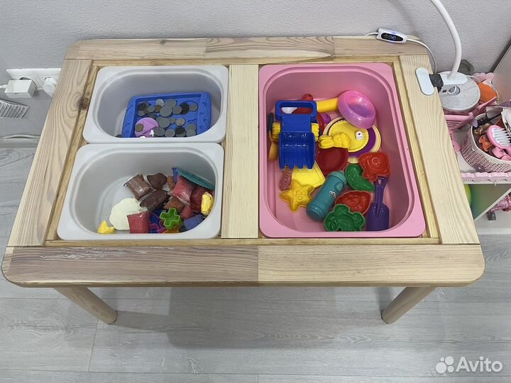 Детский стол IKEA флисат