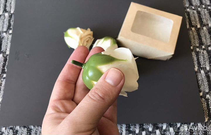 Искусственные цветы для декора розы