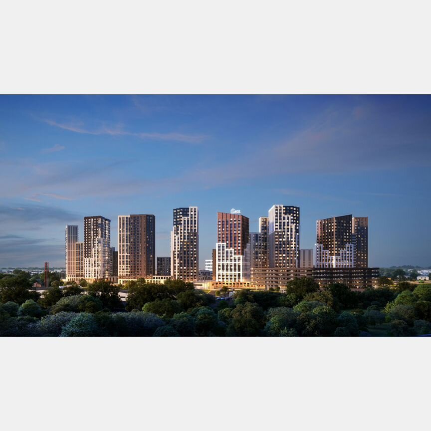 2-к. квартира, 55 м², 2/25 эт.