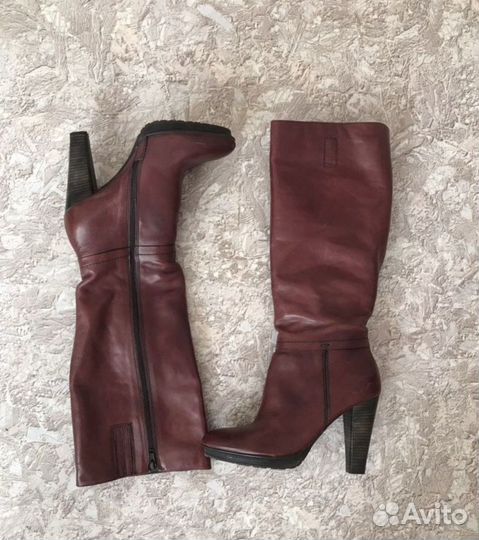 Сапоги женские натуральная кожа