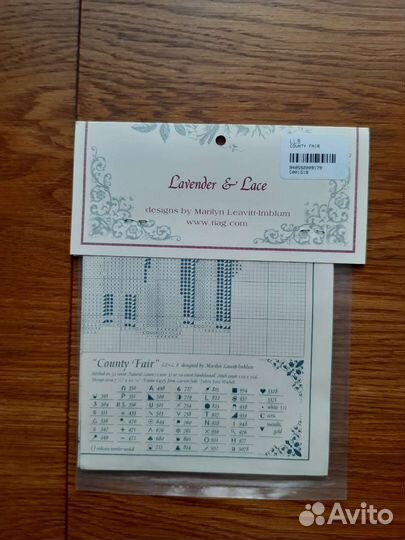 Nora Corbett, Lavender Lace. Схемы для вышивания