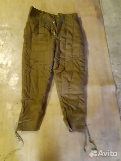 Брюки ватные