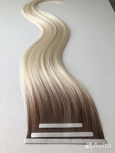 Волосы для наращивания на моноленте
