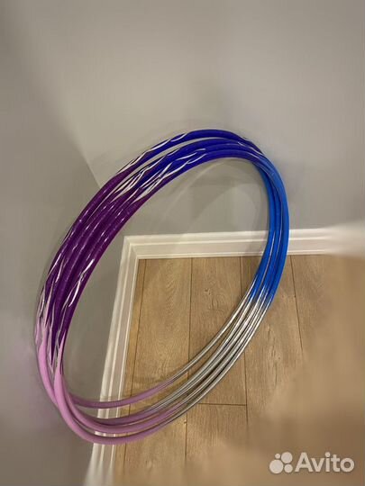 Обмотка предметов для художественной гимнастики