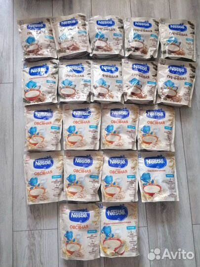 Молочные каши нестле