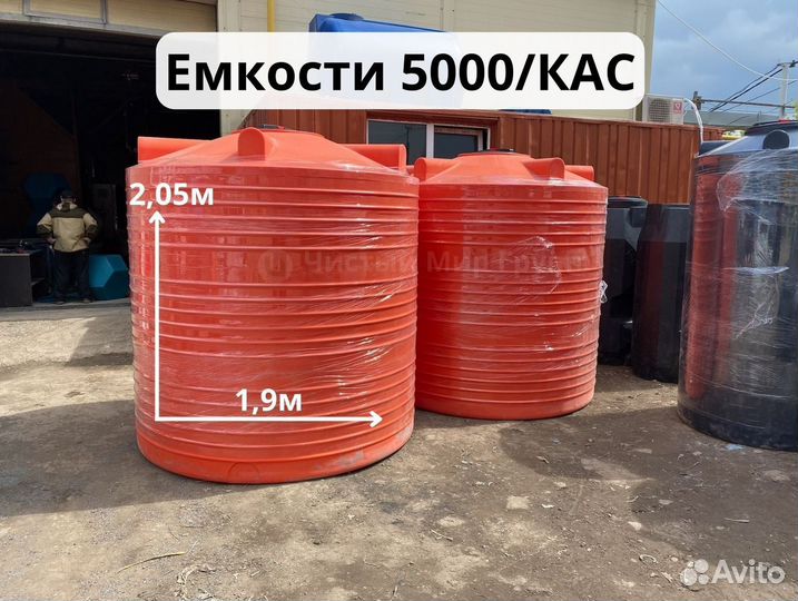 Пластиковые емкости кас