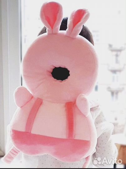 Защитный рюкзачок, мягкий шлем