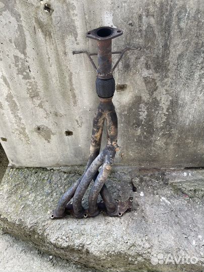 Паук 4-2-1 на Форд Фокус 2. 2,0-1,8 л