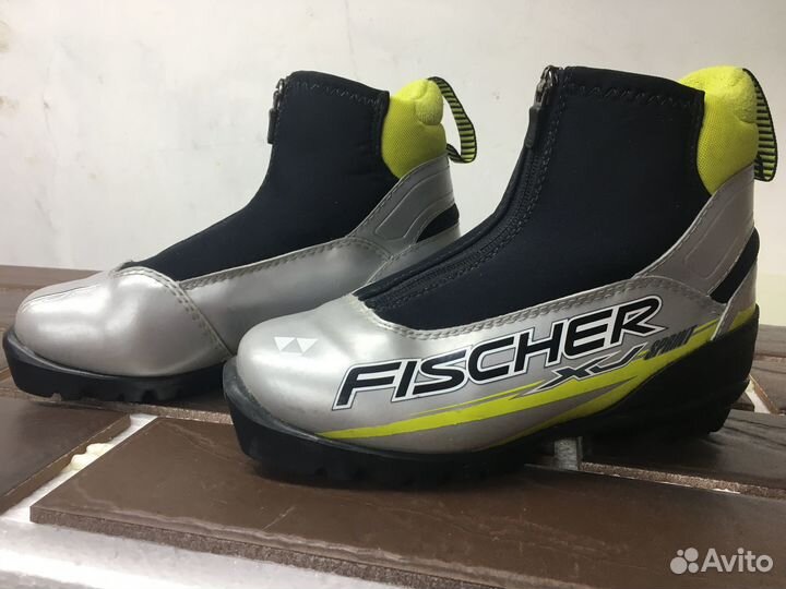 Лыжные ботинки fischer 35 размер