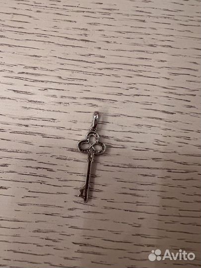 Подвеска ключик золотой