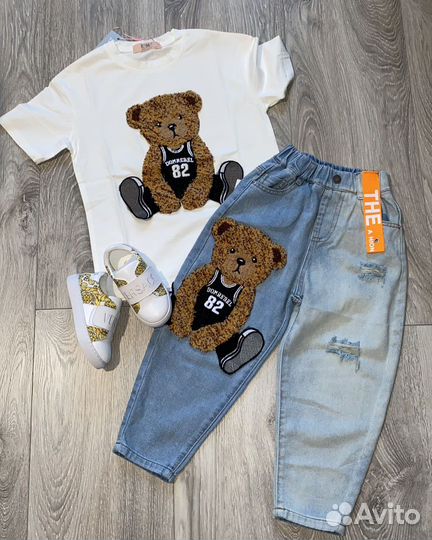 Футболка+джинсы детское