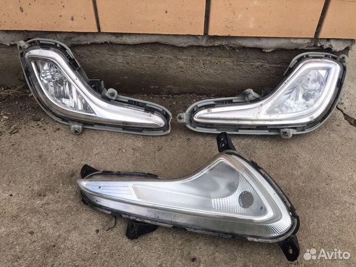 Фара Hyundai kia rio противотуманная птф