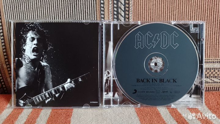 Музыкальный CD диск AC/DC