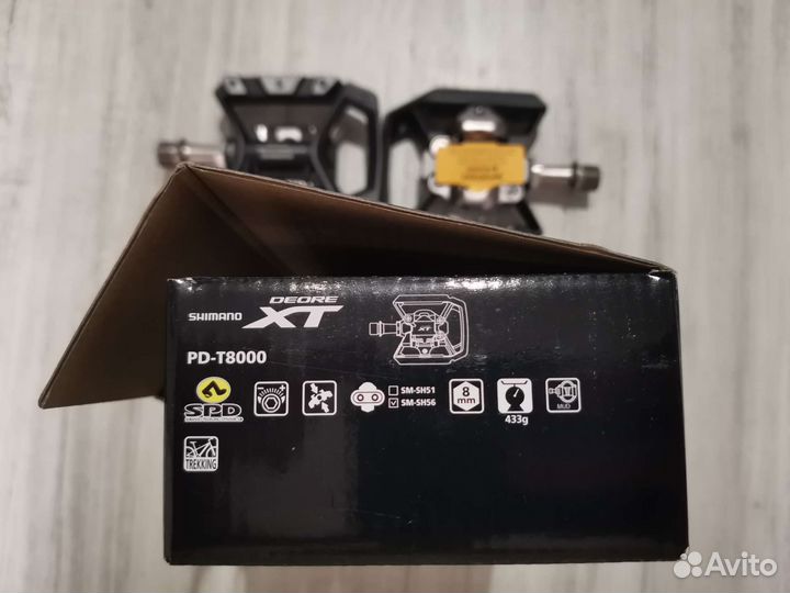 Педали Shimano Deore XT PD-T8000 SH56