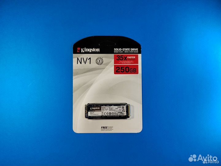 Kingston SSD M.2 2280 250гб