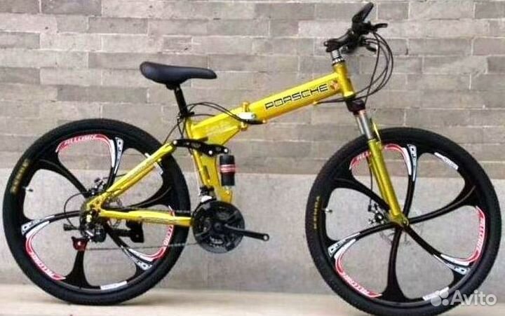 Велосипед горный, на литых дисках