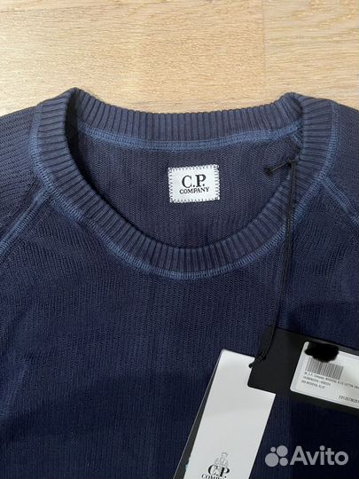 Свитер CP Company Navy Оригинал L (50 IT)