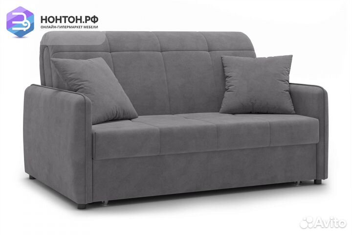 Диван аккордеон Хилтон серый