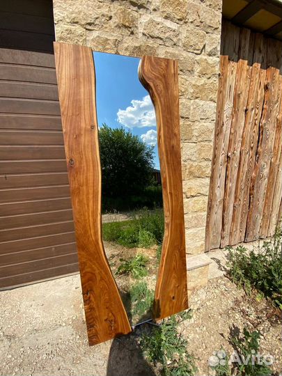 Рамка для зеркала из слэбов