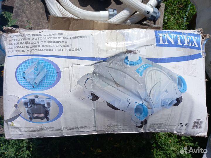 Автоматический пылесос для бассейна Intex Auto