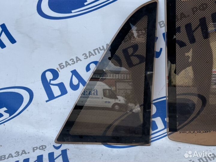 Стекло опускное Ваз 2101-05 коричневое 2108-2115