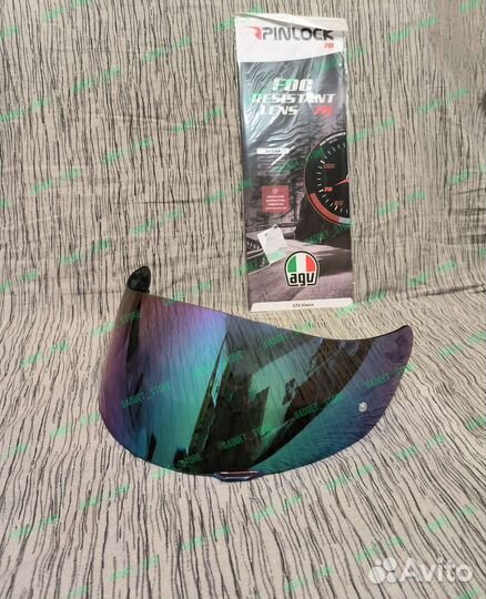 Зеркальный визор для шлема AGV k1, k3, k5