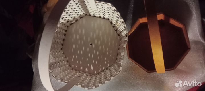 Корзина плетеная большая