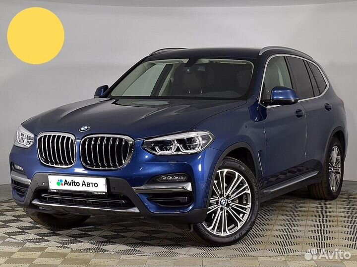 BMW X3 2.0 AT, 2020, 101 634 км