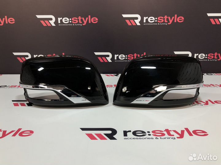 Накладки на зеркала Toyota Land Cruiser 200 S228