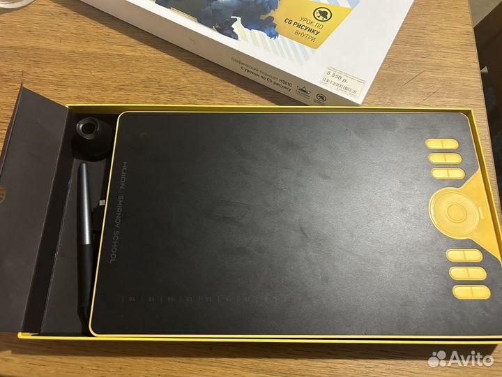 Графический планшет huion HS610