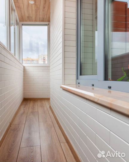 Остекление балконов Отделка лоджий Утепление