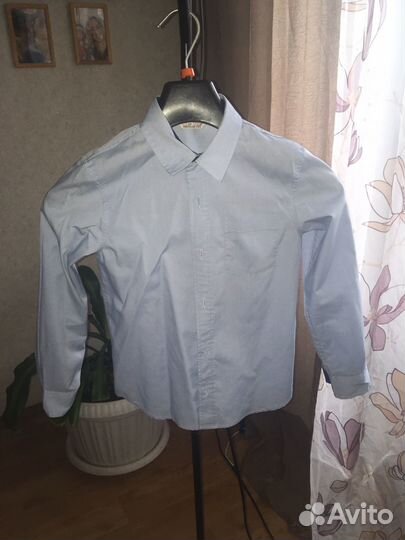 Рубашки на мальчика в школу размер 128