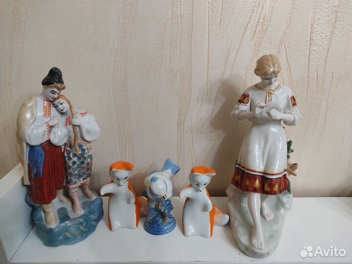 Фарфоровые статуэтки СССР