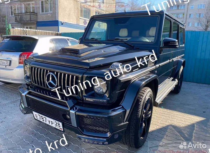 Бампер передний Mercedes G класс W63