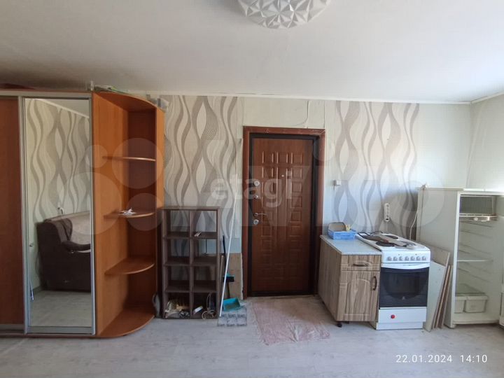 1-к. квартира, 17,1 м², 1/5 эт.