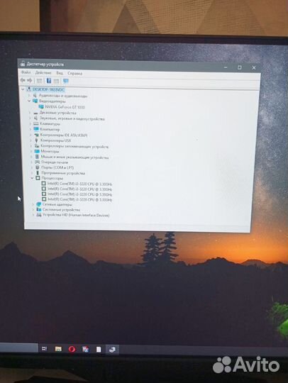 Системный блок и монитор