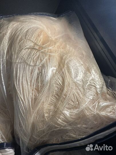 Шторы кисея нити