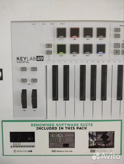 Midi - клавиатура Arturia keylab essential 49