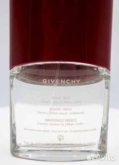 Givenchy Pour Homme 100ml Туалетная вода