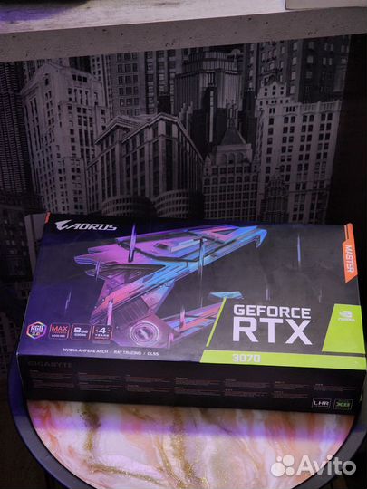 Видеокарта RTX 3070 aorus