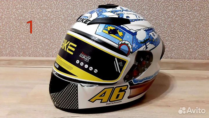 Мотошлем новый, мотоэкипировка