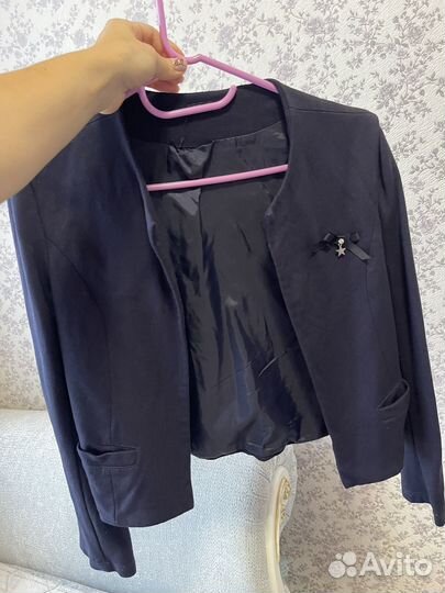 Пиджак школьный для девочки 158